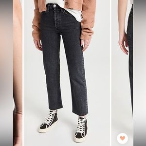 RE/DONE 70’s Stove Pipe Jeans